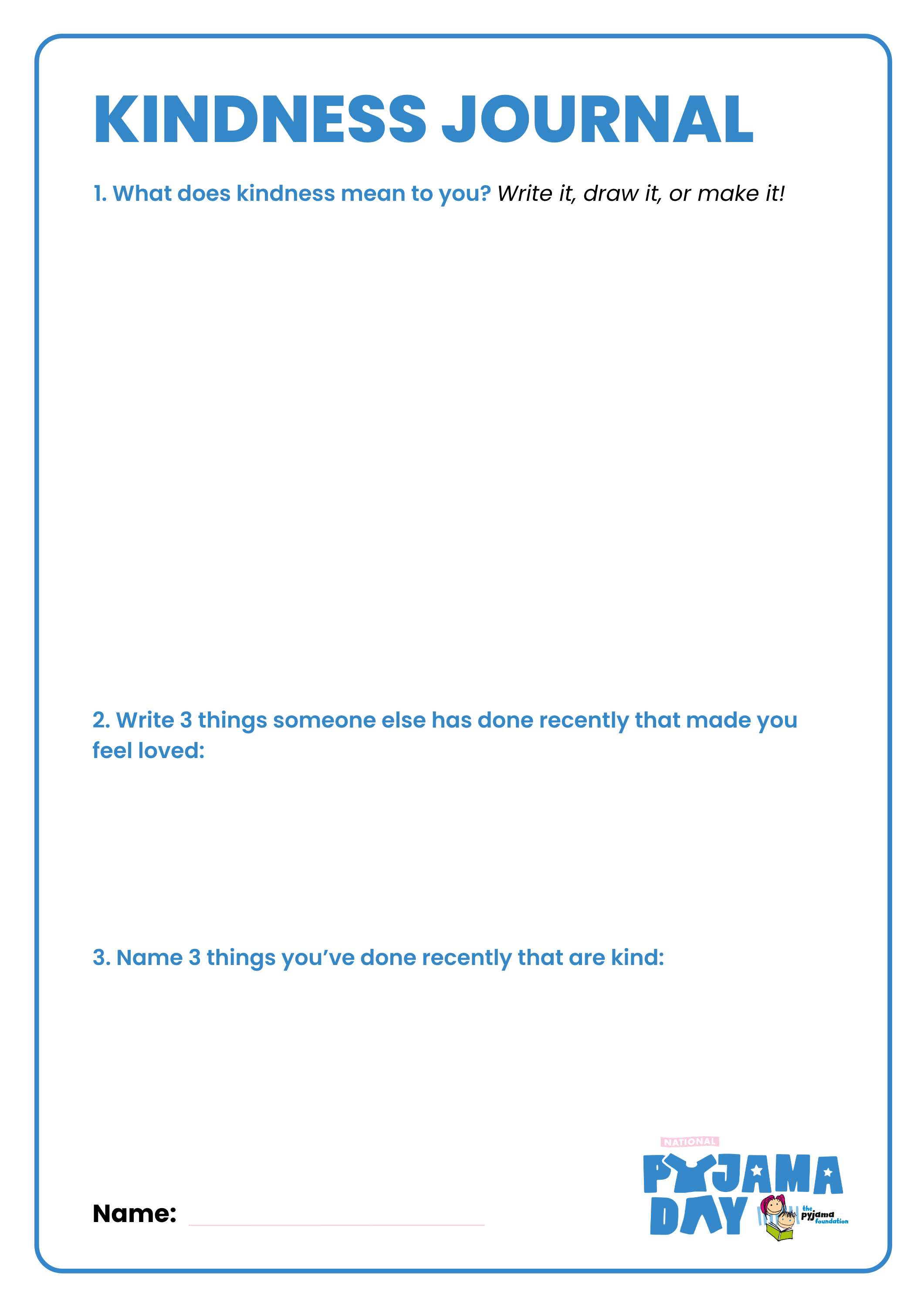 Kindness Journal