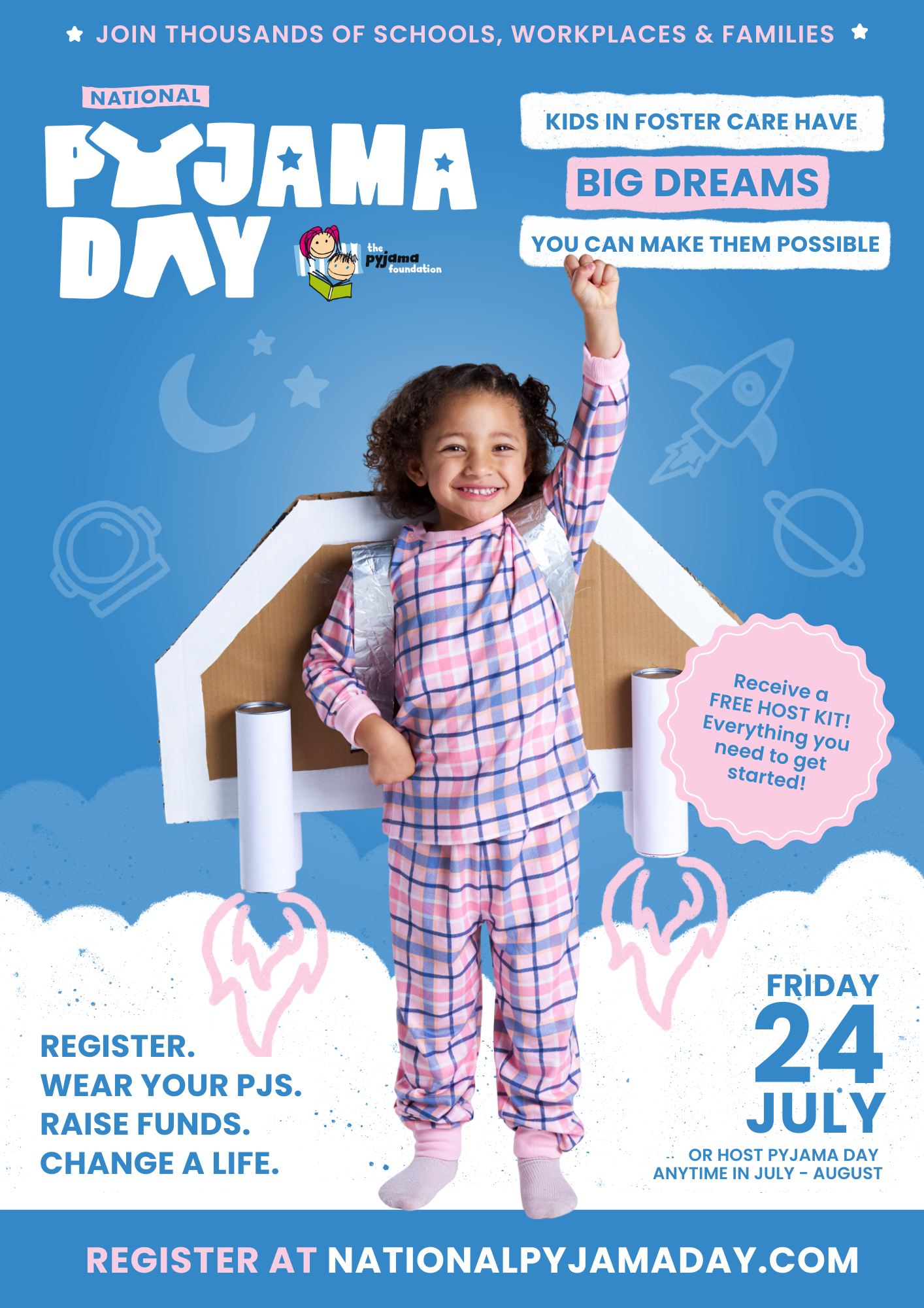 National Pyjama Day 2026 Poster
